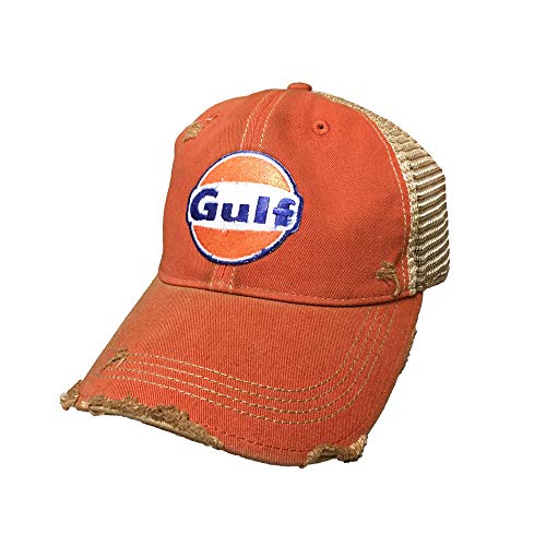 Image of Gulf Distressed Vintage Adjustable Snapback Hat