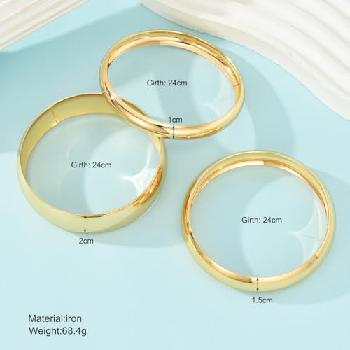 Image of Shining Diva Fashion Gold Plated Stylish Kada Bangle Cuff Bracelet for Women & Girls