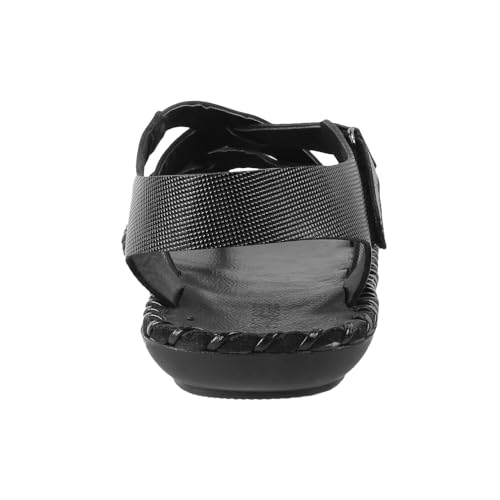 Image of Mochi Men Faux Leather Flat Sandal