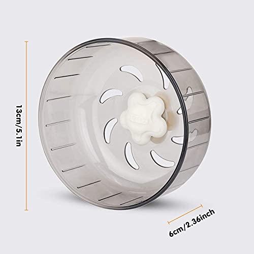 Hamster Loopwiel, 13cm Hamsterwiel Klein Huisdier Hamster Oefenwiel Stil Plastic Hardloopspeelgoed voor Kleine Dieren Hamster Gerbil Cavia - Image 7