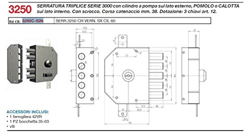 Preisvergleich Produktbild CR SERR.APPL.TRIPL.C / SC.C / CH.S / A.SX