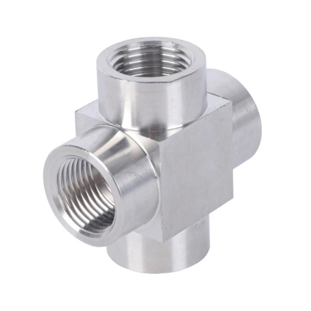 Bloque de 4 vías 3/4 antifugas de acero inoxidable 304 para distribución de agua sin pérdidas