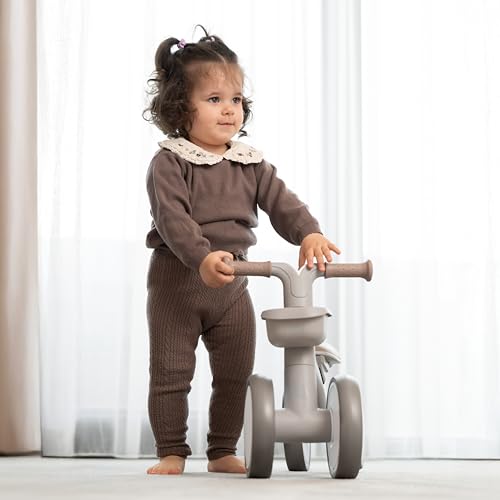 Miniatura 6 de KikkaBoo Bicicleta Sin Pedales ZIPI, Correpasillos Bebé de 1 a 3 Años, Bicicleta Equilibrio, Bici Bebé con Canasta, Ajustable, Juguete para Niños, Menta