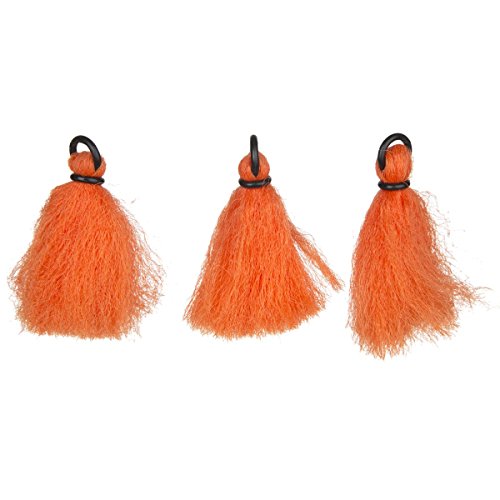 Angler\'s Accessories Poly Vee Yarn Strike Indicator - 3 Pack Orange, One Size