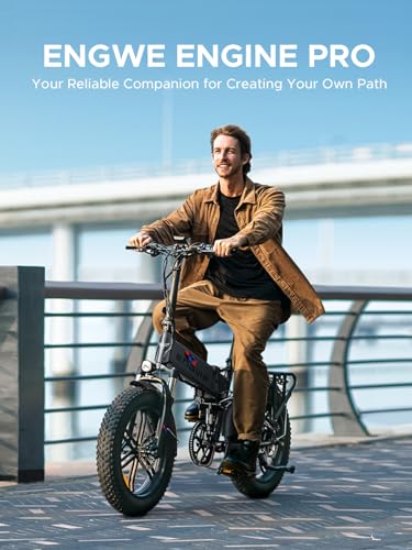 ENGWE-E-Bike-Herren-Klapprad-Elektrofahrrad-mit-20-x-40-Fat-Tire-48V-16Ah-Herausnehmbarer-Akku-Lange-Reichweite-bis-150KM-Full-Suspension-8-Gang-All-Terrain-Engine-Pro