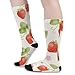 LMXFCSR StrawberryBreathable Ankle Socks for Women And Men - Comfortable Stretchable Casual Socks, Fashion Color-Block Design, Lightweight for Home, Office, Daily Wear & Gift Giving