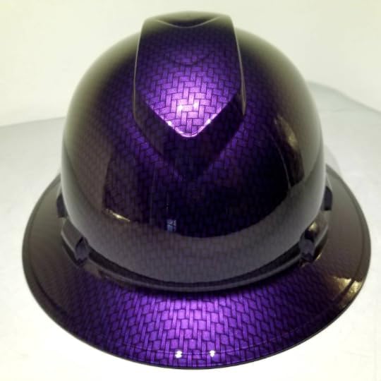 Wet Works Imaging Customized Pyramex Full Brim Plum Crazy