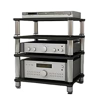 オーディオラック アンプラック パワーアンプキャビネット オーディオスピーカー Amazon.co.jp: FITUEYES オーディオラック アンプラック パワー