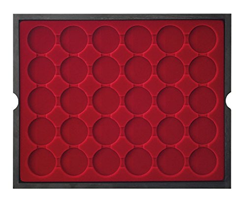 Coffret bois massif Lindner 2494-9, le cadeau pour numismate - 3