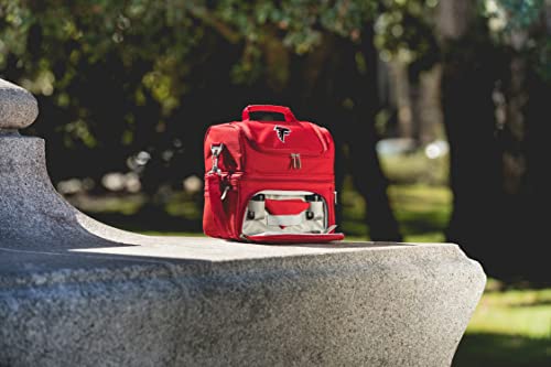 Image of PICNIC TIME NFL unisex-adult NFL Pranzo Lunch Bag, Insulated Lunch Box with Picnic Set, Lunch Cooler Bag