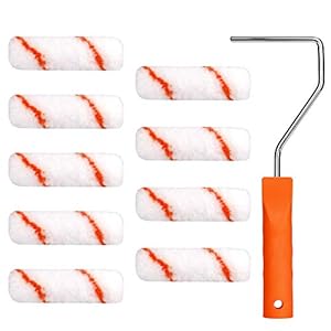 Mengh-Shop Mini Farbrollerrahmen Set 10 Stück