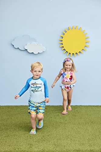 Mud Pie Light-Up Smiley Sandals, Pink, Medium/Large3