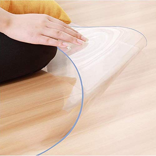 Alfombrilla duradera de PVC translúcido para protección de suelo 6