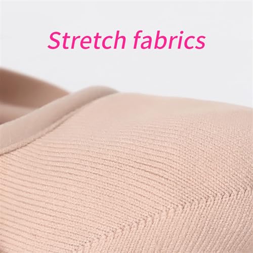 Ballet Slippers Girls Stretch Ballet Dance Shoes Split Soft Sole Kids Ballet Slippers Professional Elastic Ballet Shoes,Tan-38 EU4