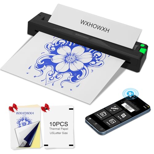 WXHOWXH 2026 New Tattoo Stencil Printer for Tattoo Artists&Beginners,termocopiadora Tattoo Machine...