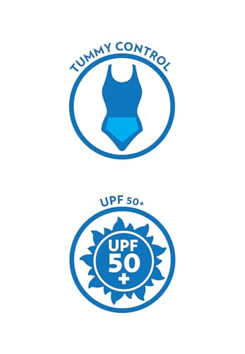 Swim 365 Women's Plus Size Taslon Cover Up Board Shorts with Built-in Brief4