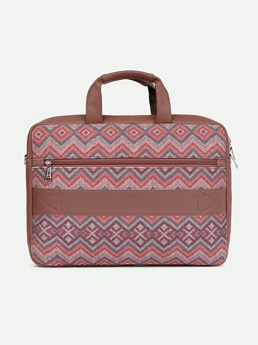 Image of ZOUK Arin Laptop Bag | Slim & Stylish Laptop Bag for Women Office Use | Fits 15.6+ Inch Laptop | Padded Compartment Fits up to 17 Inch Laptop | Water-Resistant | Lightweight