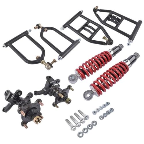 AP01 340mm Upper Lower Swingarm Suspension Shock Kit Compatible With Go Kart Quad Bike Buggy Automotive Parts For Part Number AP01