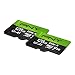 PNY 128GB Elite-X™ Class 10 U3 V30 A1 microSDXC Flash Memory Card - Up to 100MB/s Read, 4K UHD, Full HD, UHS-I, Smooth Content Capture, for Smartphones, Drones, Tablets, 2-Pack