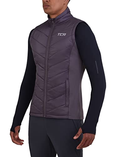 Doudoune de course à pied légère thermique gilet sans manche homme