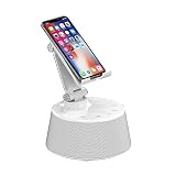 radio despertador para iphone 7 Interfaz AUX: Soporta entrada de audio externa. Los dispositivos de audio que no son Bluetooth se pueden conectar con un cable de audio AUX y audio, que también pueden disfrutar de un excelente entretenimiento musical.