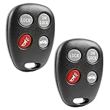 Car Key Fob Keyless Entry Remote fits 2000 2001 2002 2003 2004 Saturn L200, LW200, L300, LW300 (LHJ009), Set of 2