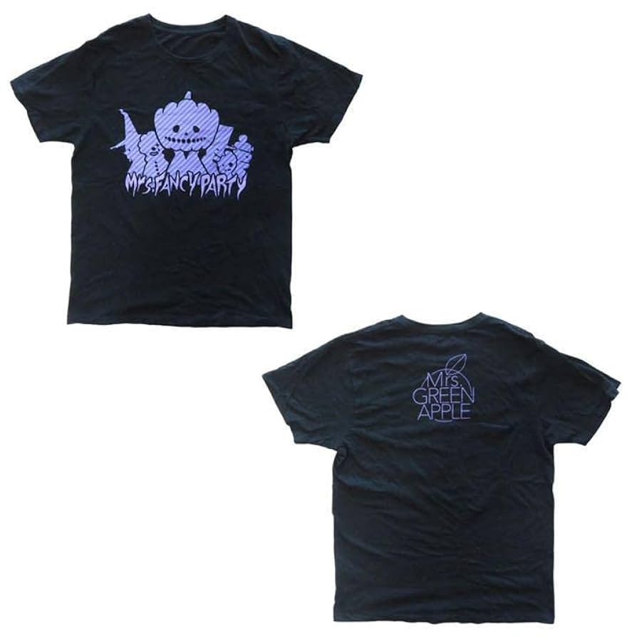 Amazon.co.jp: Mrs GREEN APPLE ミセス Halloween Tシャツ