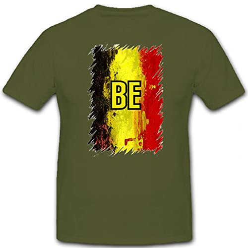 Maillot Belgique Be België XL noir jaune rouge vêtement sport homme