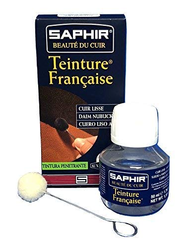 Saphir Liquid Dye Teinture Francaise â€“ Recolor Smooth Leather, Suede & Nubuck