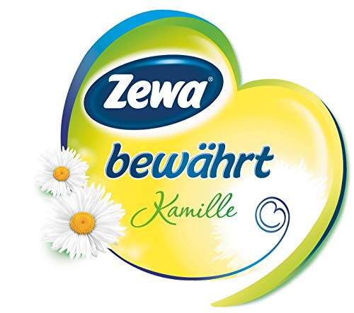 Zewa Toilettenpapier trocken bewährt Kamille, 3-lagig, 3er Pack (3 x 16 Stück) – Bild 3