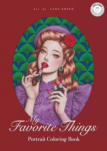 My Favorite Things: Portrait Coloring Book