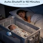Poussette Portable Rocker aide à dormir, convient à toutes les Poussettes et Prams, Gently Rocks n'importe quelle Pousset ou Pram, Rechargeable Bouncer avec vitesse réglable Sky Blue