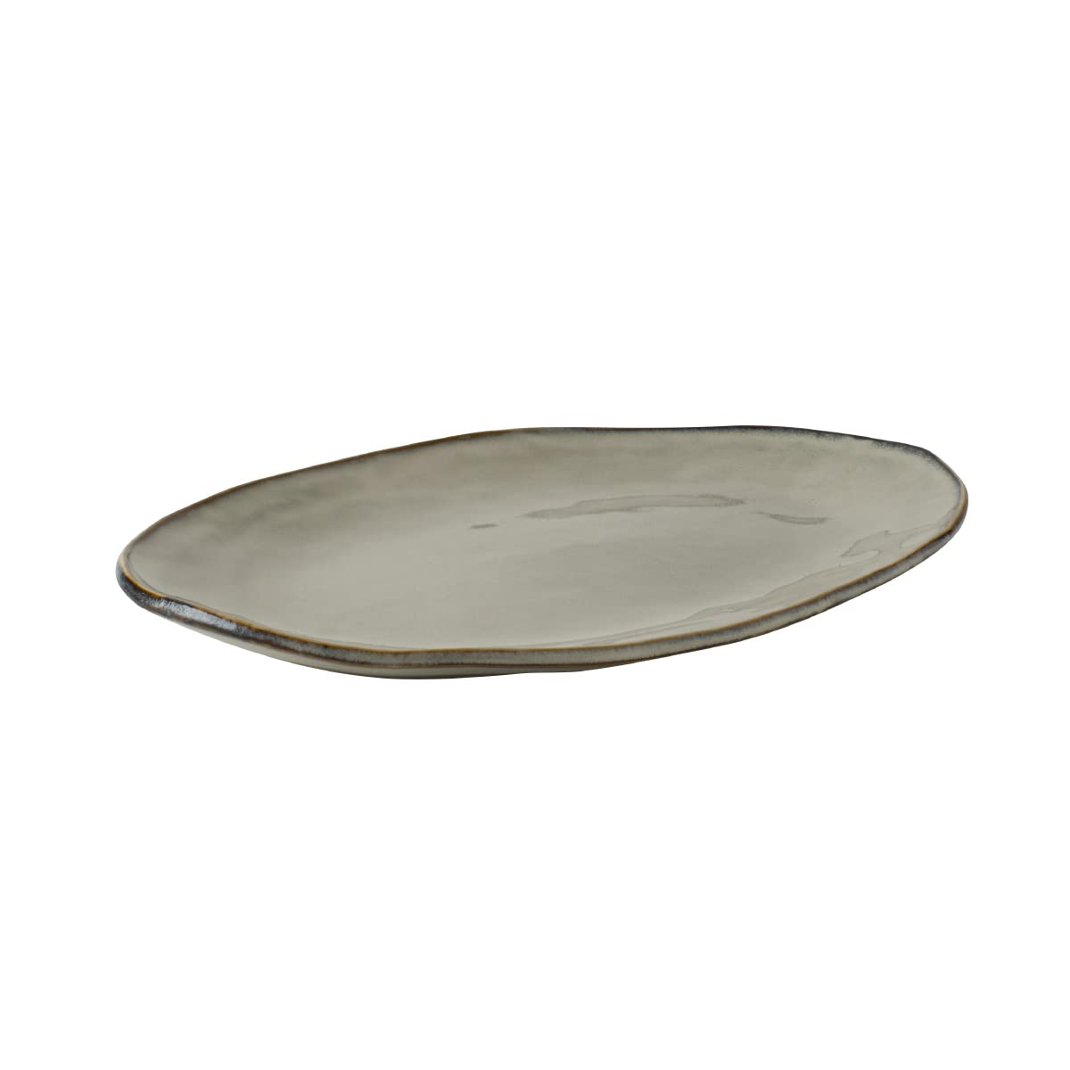 Ciotola ovale 34 x 23 cm, crema
