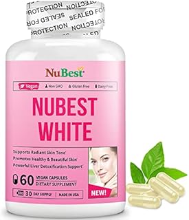NuBest White - Supports Beautiful and Bright Skin with Nutrients and Precious Herb