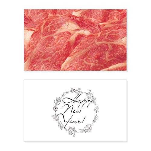 Tarjeta de Año Nuevo Lamb Rolls, ideal para decorar cenas y sorprender a tus invitados