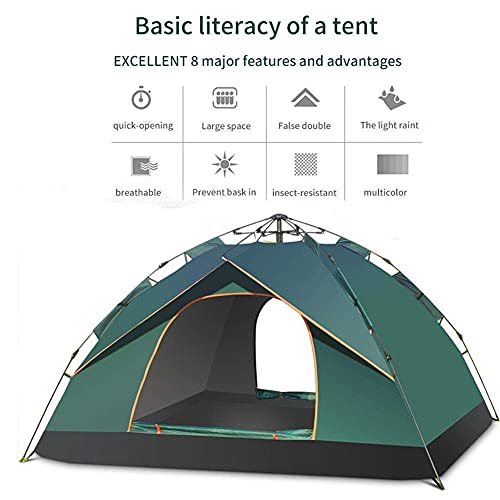 GeRRiT Carpa Camping para 2 Personas Plegable Impermeable miniatura 3