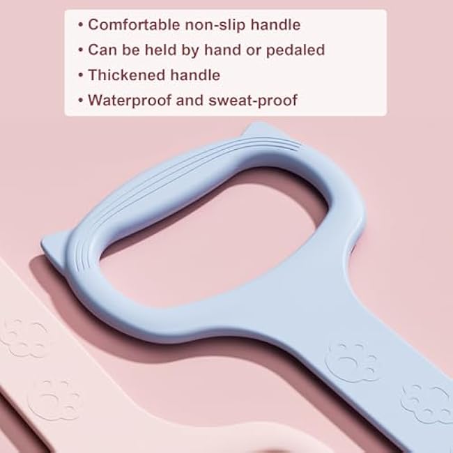 3 Pcs Figure 8 Resistance Bands for Women, Arm, Shoulder, Back, Leg, Pilates, Yoga Stretching