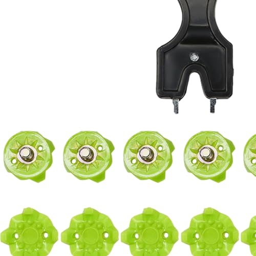 RNXRZANK 5X 14x Golf Shoe Spikes Screw in TPU Easy to Install Portable Men Women Metal