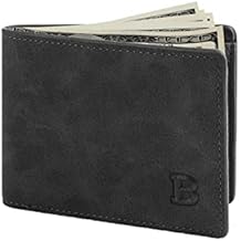Wallet for Men, Bifold Slim Minimalist Front Pocket Rfid Blocking Leather Mens Wallets,Thin Wallet for Men