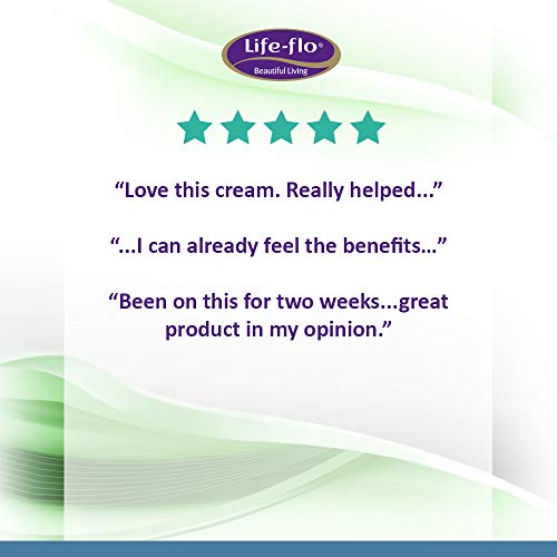 Life-flo DHEA Plus Cream | Fragrance Free | 15 mg of Natural DHEA Per Press of the Pump | Includes Aloe Vera, MSM & Vitamin E for Skin | 2 oz
