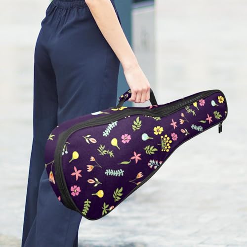 JRHEJTHH Housse imperméable pour ukulélé en tissu Oxford durable et élégant avec sac de rangement Motif floral rétro, Multicolore., 25.9x9x3.1in/66x23x8cm, Moderne - Les Beatles, Paul McCartney, John Lennon, RIngo Starr, George Harrison JRHEJTHH Housse imperméable pour ukulélé en tissu Oxford durable et élégant avec sac de rangement Motif floral rétro, Multicolore., 25.9x9x3.1in/66x23x8cm, Moderne – Image 7