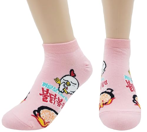 JJMax K-Culture Socks: Korean Food, Dramas & Movies3