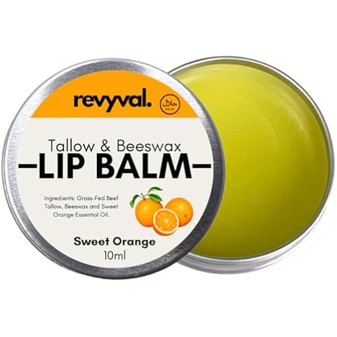 Revyval Tallow & Beeswax Lip Balm - Sweet Orange Cover