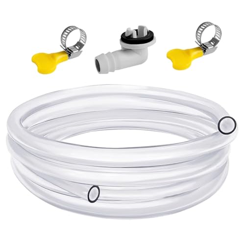 FABULETTA Para manguera de drenaje de aire acondicionado portátil de 10 pies, para juegos de manguera de desagüe de aire acondicionado general