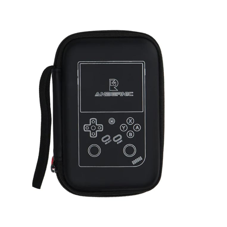 Cintwor Case Protable Hard Travel with RG 35XXPro Retro Game Console Handheld Emulator Game Console Player Storage Organizer for Anbernic RG 35XXPro Retroid Pocket Consoles TF Card& Cable(Box Only)
