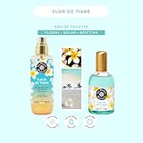 Trío Flor de Tiaré, eau de toilette 110ml y 30ml + bruma...