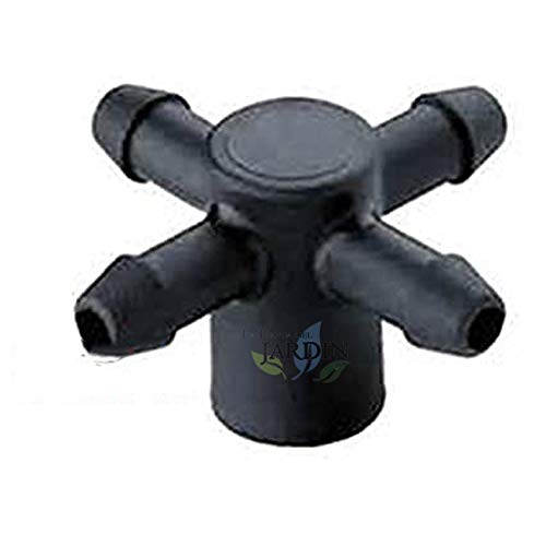 Adaptador gotero 4 Salidas para conectar MICROTUBO a GOTEROS de riego. 500 Unidades