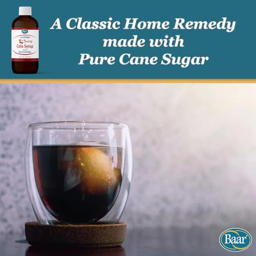 Image of Baar Caffeine-Free Cola Syrup with Pure Cane Sugar, 12 oz | Non-carbonated syrup, no high fructose corn syrup, beverage mixer, recipe ingredient