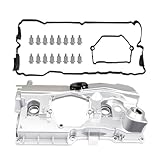 MITZONE N46 N46N Upgrade Aluminum Engine Valve Covers Compatible with BMW 120i 118i 320i 318i 2.0L 2007-2012