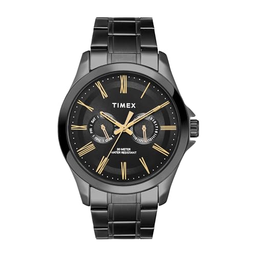 Image of TIMEX Classics Analog Watch for Men with Round Dial & Water Resistant Man's Wrist Watches